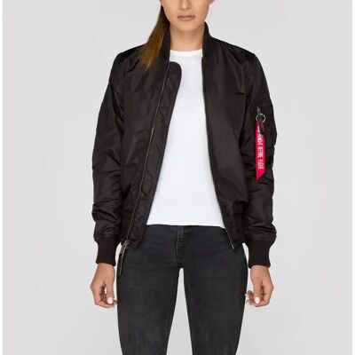 Bomberjacke Damen Alpha Industries MA-1 TT Noir S Femme Bomberjacke Damen Alpha Industries MA-1 TT Noir S Femme