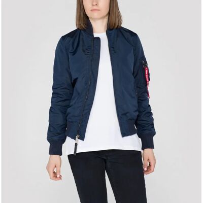 Bomberjacke Damen Alpha Industries MA-1 TT Bleu S Femme Bomberjacke Damen Alpha Industries MA-1 TT Bleu S Femme