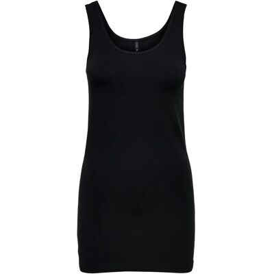 Langes Tanktop für Damen Only Live love life Noir XS Femme Langes Tanktop für Damen Only Live love life Noir XS Femme