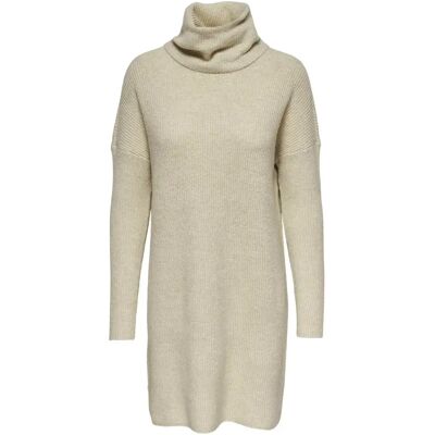Damen-Rollkragenkleid Only Jana wool Beige XS Femme Damen-Rollkragenkleid Only Jana wool Beige XS Femme