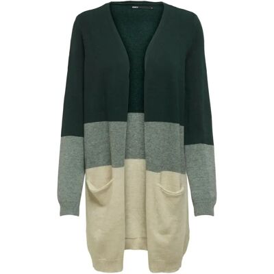 Strickjacke, Damen Only Queen long Vert M Femme Strickjacke, Damen Only Queen long Vert M Femme