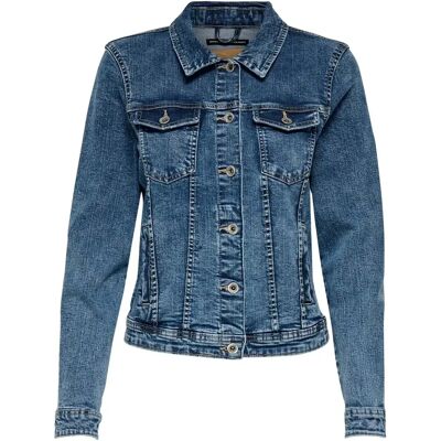 Damen Jeansjacke Only Tia life Bleu 36 Femme Damen Jeansjacke Only Tia life Bleu 36 Femme