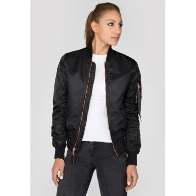 Bomberjacke Damen Alpha Industries MA-1 VF LW Noir L Femme Bomberjacke Damen Alpha Industries MA-1 VF LW Noir L Femme