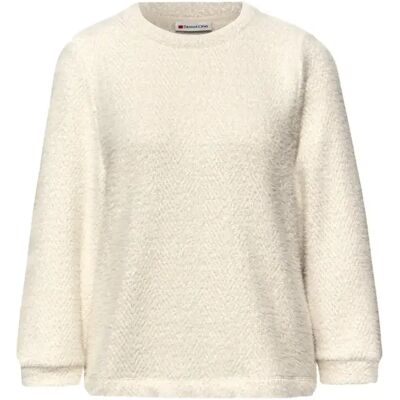 Hemd Cecil Heavy Fluffy Shiny Zig-Zag Beige 36 Mixte Hemd Cecil Heavy Fluffy Shiny Zig-Zag Beige 36 Mixte