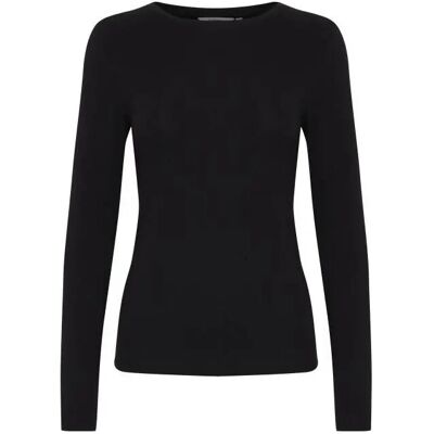 Langarmshirt, Frau b.young bypamila Noir S Femme Langarmshirt, Frau b.young bypamila Noir S Femme