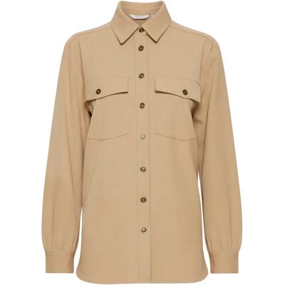 Damenhemd b.young Bydaraca Beige 36 Femme Damenhemd b.young Bydaraca Beige 36 Femme