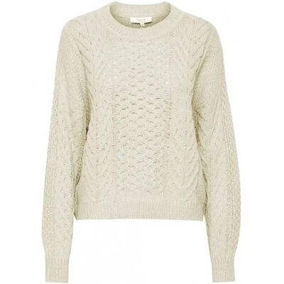 Pullover für Damen b.young Byotinka Blanc M Femme Pullover für Damen b.young Byotinka Blanc M Femme