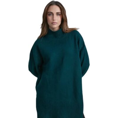 Rollkragenpullover Damen 24 Colours Vert 34 Femme Rollkragenpullover Damen 24 Colours Vert 34 Femme