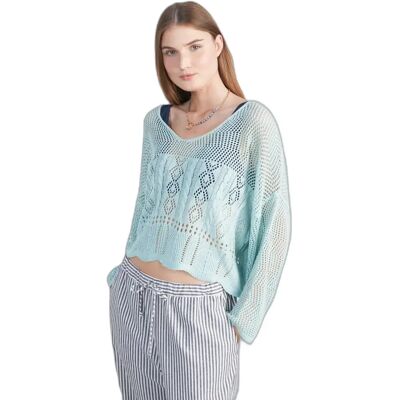 V-Ausschnitt Pulli für Damen 24 Colours Vert 34 Femme V-Ausschnitt Pulli für Damen 24 Colours Vert 34 Femme