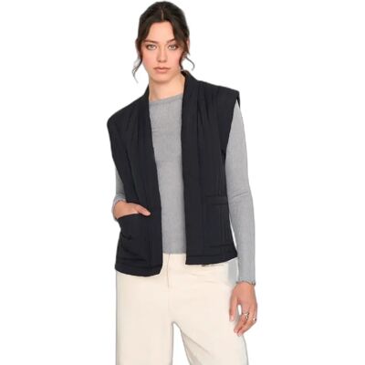 Ärmellose Damenstrickjacke 24 Colours Noir 34 Femme Ärmellose Damenstrickjacke 24 Colours Noir 34 Femme