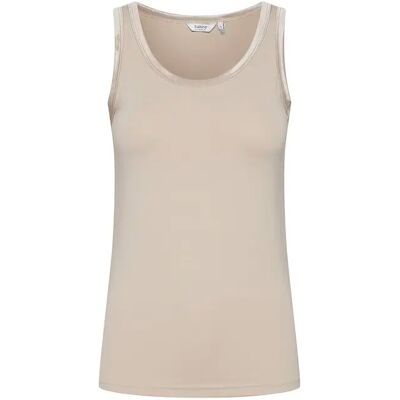 Damen-Top aus Satinette b.young iane sin b Beige S Femme Damen-Top aus Satinette b.young iane sin b Beige S Femme