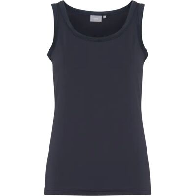 Damen-Top aus Satinette b.young iane sin b Bleu 2XL Femme Damen-Top aus Satinette b.young iane sin b Bleu 2XL Femme