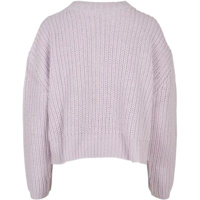 Damen-Sweatshirt Urban Classics wide oversizeer-grandes tailles Violet 3XL Femme Damen-Sweatshirt Urban Classics wide oversizeer-grandes tailles Violet 3XL Femme
