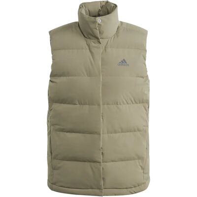 Daunenweste Damen adidas Helionic Beige XS Femme Daunenweste Damen adidas Helionic Beige XS Femme