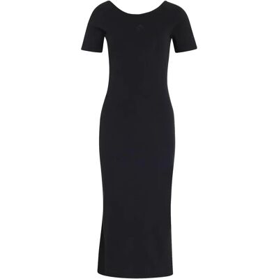 Eng anliegendes Kleid für Damen adidas Small Logo Noir M Femme Eng anliegendes Kleid für Damen adidas Small Logo Noir M Femme