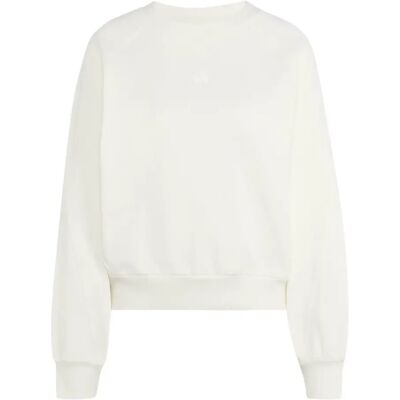 Sweatshirt Damen adidas Small Logo Blanc XL Femme Sweatshirt Damen adidas Small Logo Blanc XL Femme
