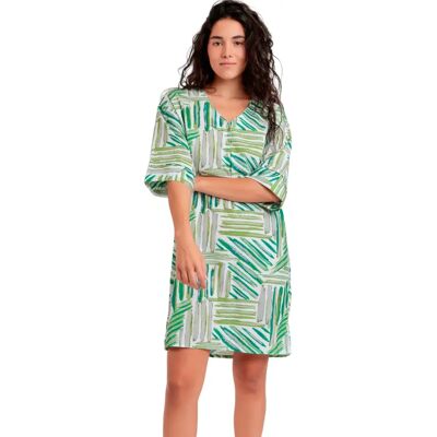 Strandhemd Kleid Damen Admas Green Summer Vert M Femme Strandhemd Kleid Damen Admas Green Summer Vert M Femme