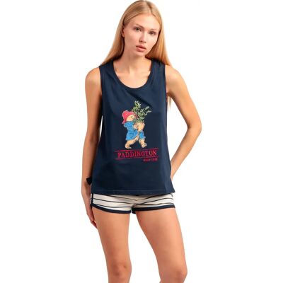 Pyjama Damen Admas Rayas Paddington Disney Bleu M Femme Pyjama Damen Admas Rayas Paddington Disney Bleu M Femme