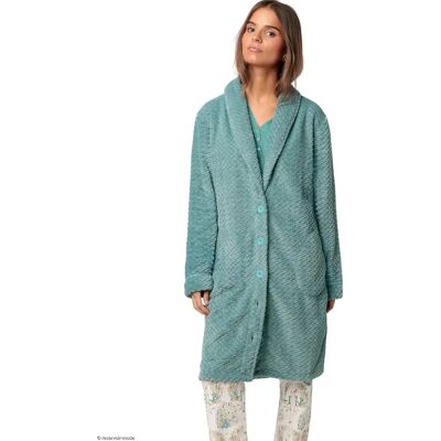 Langarm-Fleecejacke Damen Admas Soft Peacock Bleu L Femme Langarm-Fleecejacke Damen Admas Soft Peacock Bleu L Femme