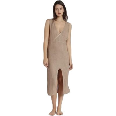 Kleid Damen Admas Cool Marron S/M Femme Kleid Damen Admas Cool Marron S/M Femme