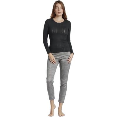 Langarmshirt Admas Noir XL Femme Langarmshirt Admas Noir XL Femme