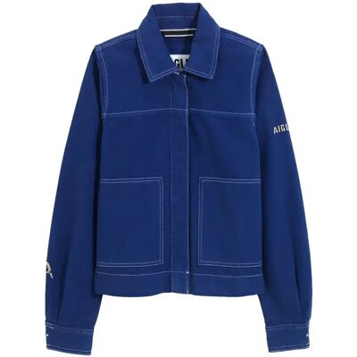 Jeansjacke Damen Aigle W-P Bleu 36 Femme Jeansjacke Damen Aigle W-P Bleu 36 Femme