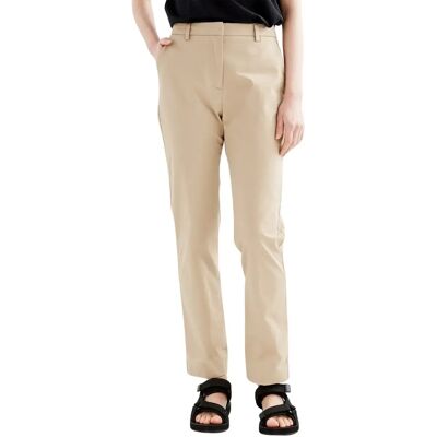 Gerade geschnittene Chinohose 7/8 Damen Aigle Beige 42 Femme Gerade geschnittene Chinohose 7/8 Damen Aigle Beige 42 Femme