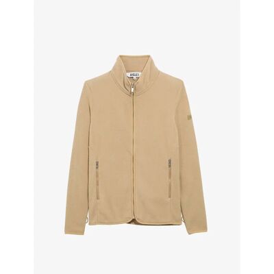 Fleece mit Reißverschluss Damen Aigle T-KIT Beige 38 Femme Fleece mit Reißverschluss Damen Aigle T-KIT Beige 38 Femme