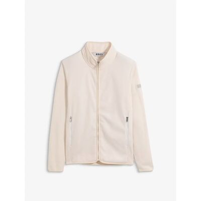 Fleece mit Reißverschluss Damen Aigle T-KIT Blanc 48 Femme Fleece mit Reißverschluss Damen Aigle T-KIT Blanc 48 Femme