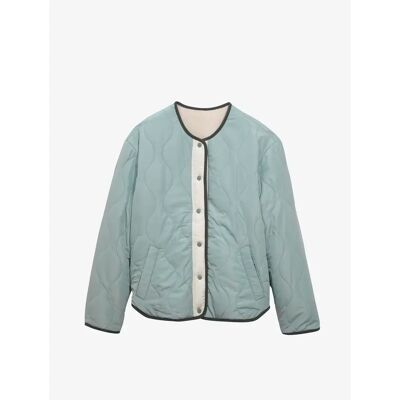 Wendefleecejacke für Damen aus Sherpa Aigle AIW24WFLE012 Blanc M Femme Wendefleecejacke für Damen aus Sherpa Aigle AIW24WFLE012 Blanc M Femme