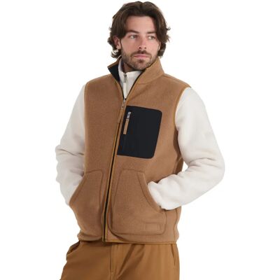 Wendeweste ohne Ärmel Aigle Sherpa T-Kit Marron M Homme Wendeweste ohne Ärmel Aigle Sherpa T-Kit Marron M Homme