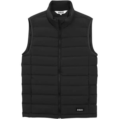 Wasserabweisende Steppweste ohne Ärmel aus Daunen und Federn Aigle T-KIT Noir L Homme Wasserabweisende Steppweste ohne Ärmel aus Daunen und Federn Aigle T-KIT Noir L Homme