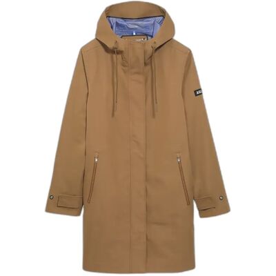 Lange Wasserdichte Jacke, Damen Aigle MTD Marron 40 Femme Lange Wasserdichte Jacke, Damen Aigle MTD Marron 40 Femme