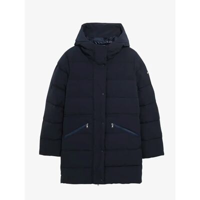 Damen wasserabweisende Mid-Length Daunenjacke Aigle Bleu M Femme Damen wasserabweisende Mid-Length Daunenjacke Aigle Bleu M Femme