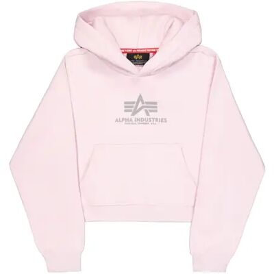 Hoodie Damen Alpha Industries Basic Big Logo Rose L Femme Hoodie Damen Alpha Industries Basic Big Logo Rose L Femme