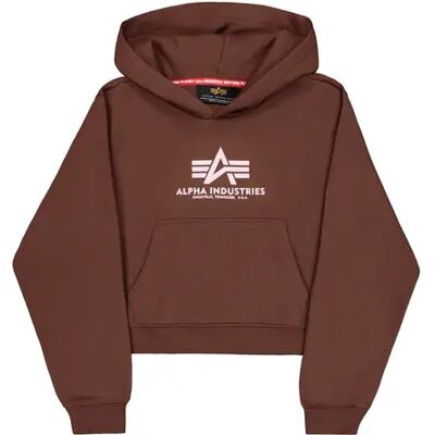 Hoodie Damen Alpha Industries Basic Big Logo Marron M Femme Hoodie Damen Alpha Industries Basic Big Logo Marron M Femme