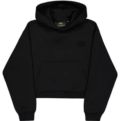 Hoodie Damen Alpha Industries Rhinestone World Logo Noir L Femme Hoodie Damen Alpha Industries Rhinestone World Logo Noir L Femme