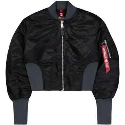 Damenjacke Alpha Industries Waisted MA-1 Noir L Femme Damenjacke Alpha Industries Waisted MA-1 Noir L Femme