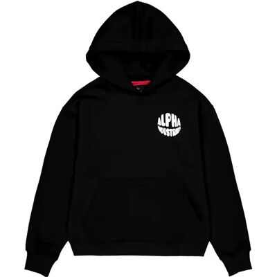 Hoodie Damen Alpha Industries Back Print Noir M Femme Hoodie Damen Alpha Industries Back Print Noir M Femme