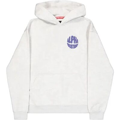Damen Hoodie mit Druck auf der Rückseite Alpha Industries Logo Gris M Femme Damen Hoodie mit Druck auf der Rückseite Alpha Industries Logo Gris M Femme