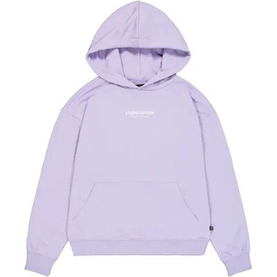 Hoodie Damen Alpha Industries Studio Edition Violet M Femme Hoodie Damen Alpha Industries Studio Edition Violet M Femme