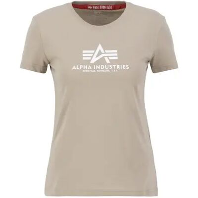 T-Shirt Alpha Industries Beige XS Femme T-Shirt Alpha Industries Beige XS Femme