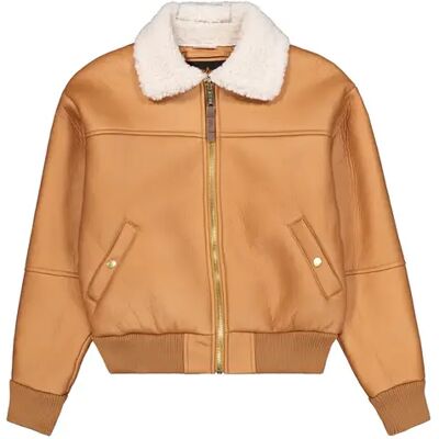 Lederjacke Damen Alpha Industries B-15 MOD Marron M Femme Lederjacke Damen Alpha Industries B-15 MOD Marron M Femme
