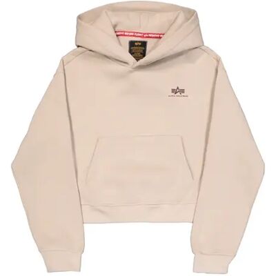 Hoodie Damen Alpha Industries Basic Beige M Femme Hoodie Damen Alpha Industries Basic Beige M Femme