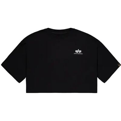 T-Shirt Alpha Industries Basic Noir L Femme T-Shirt Alpha Industries Basic Noir L Femme