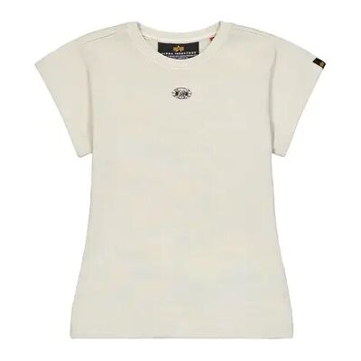 T-Shirt Alpha Industries World Gris XS Femme T-Shirt Alpha Industries World Gris XS Femme