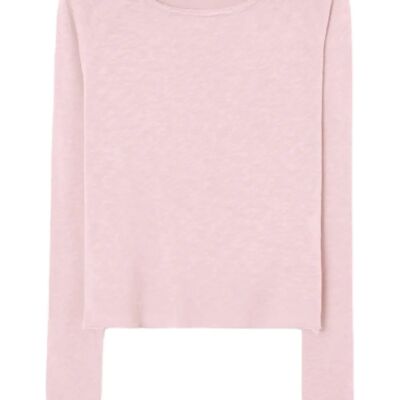 Langarmshirt mit V-Ausschnitt für Frauen American Vintage Sonoma Rose M Femme Langarmshirt mit V-Ausschnitt für Frauen American Vintage Sonoma Rose M Femme