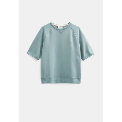 Kurzärmeliges Sweatshirt Anerkjendt Toni Bleu L Mixte Kurzärmeliges Sweatshirt Anerkjendt Toni Bleu L Mixte