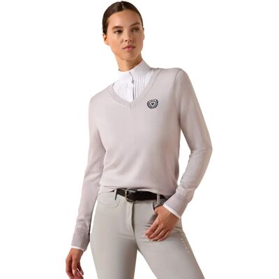 Pullover Damen Ariat Salut Gris L Femme Pullover Damen Ariat Salut Gris L Femme