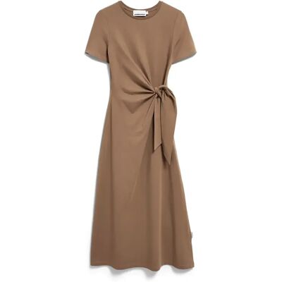Wickelkleid Damen Armedangels Jeltaa Marron L Femme Wickelkleid Damen Armedangels Jeltaa Marron L Femme